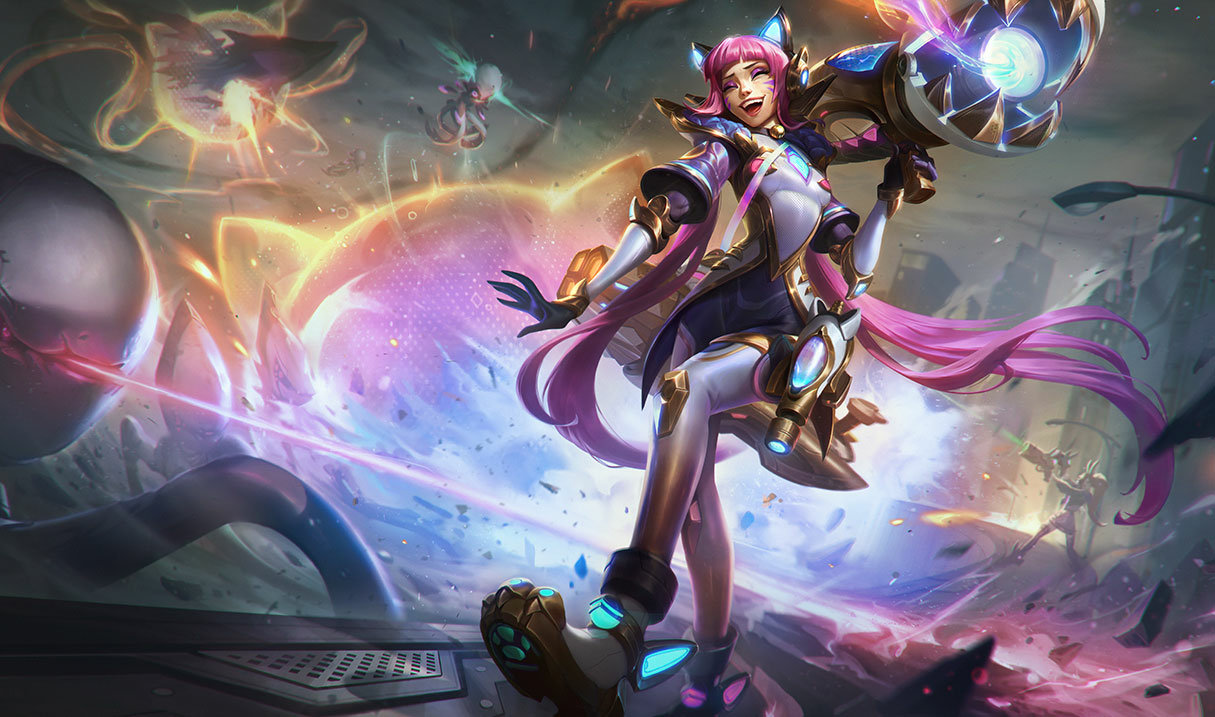 Prestige Battle Cat Jinx splash art