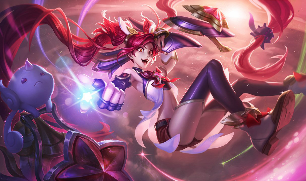 Star Guardian Jinx splash art