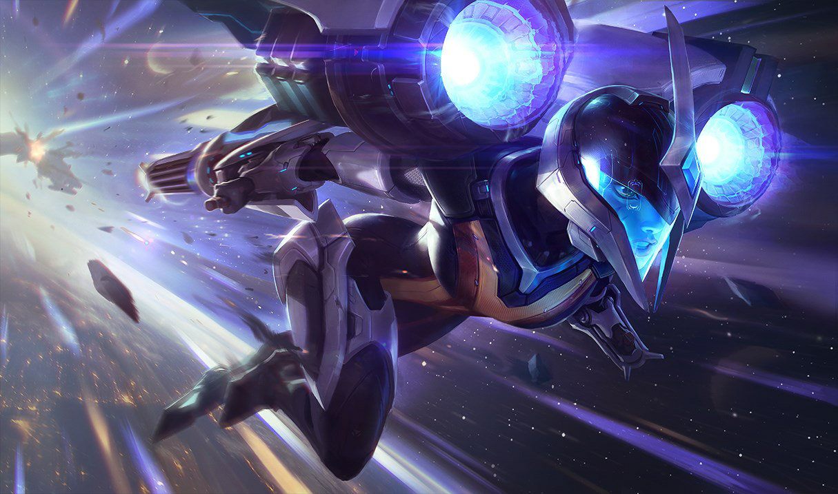 Bullet Angel Kai’Sa splash art
