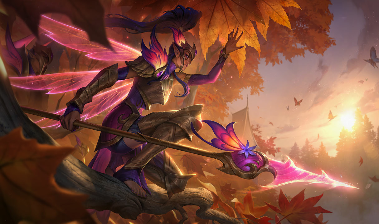 Faerie Court Kalista splash art