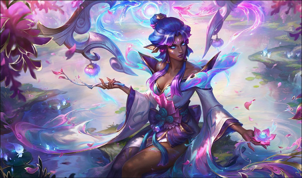 Spirit Blossom Karma splash art