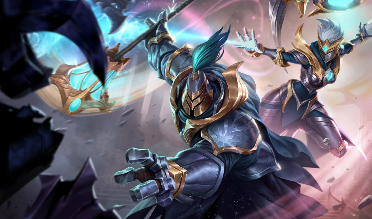 Warden Karma splash art