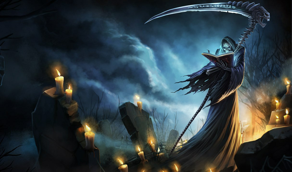 Grim Reaper Karthus splash art