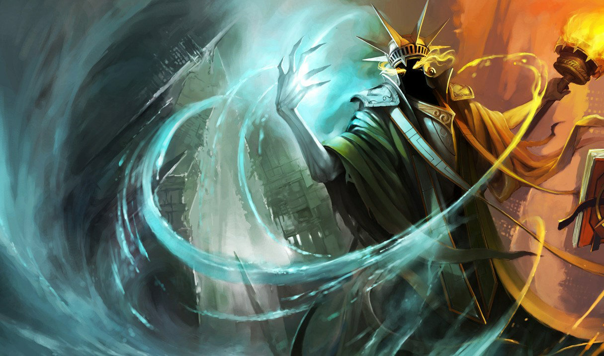 Statue of Karthus splash art