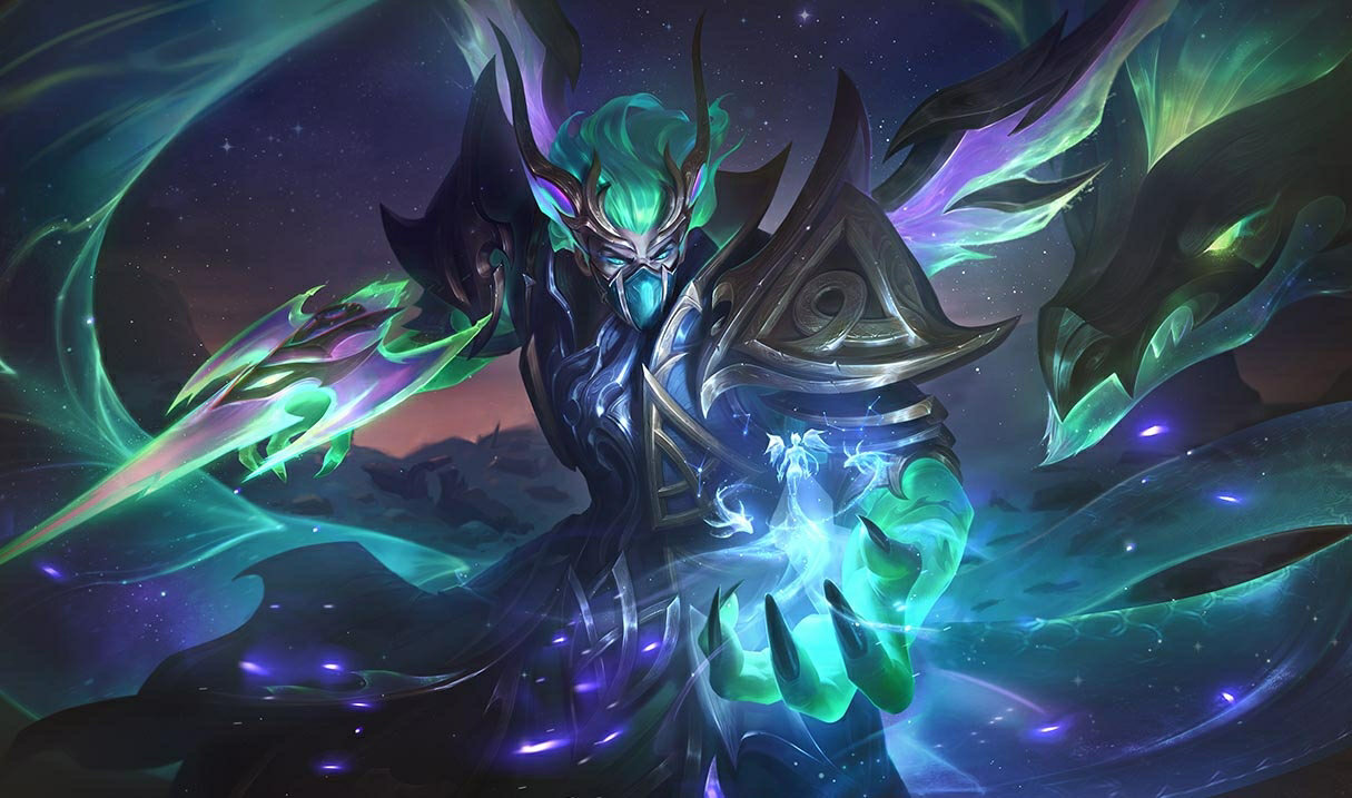 Dragonmancer Kassadin splash art