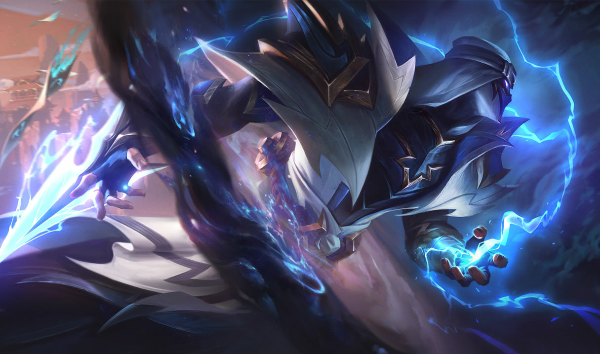 Shockblade Kassadin splash art