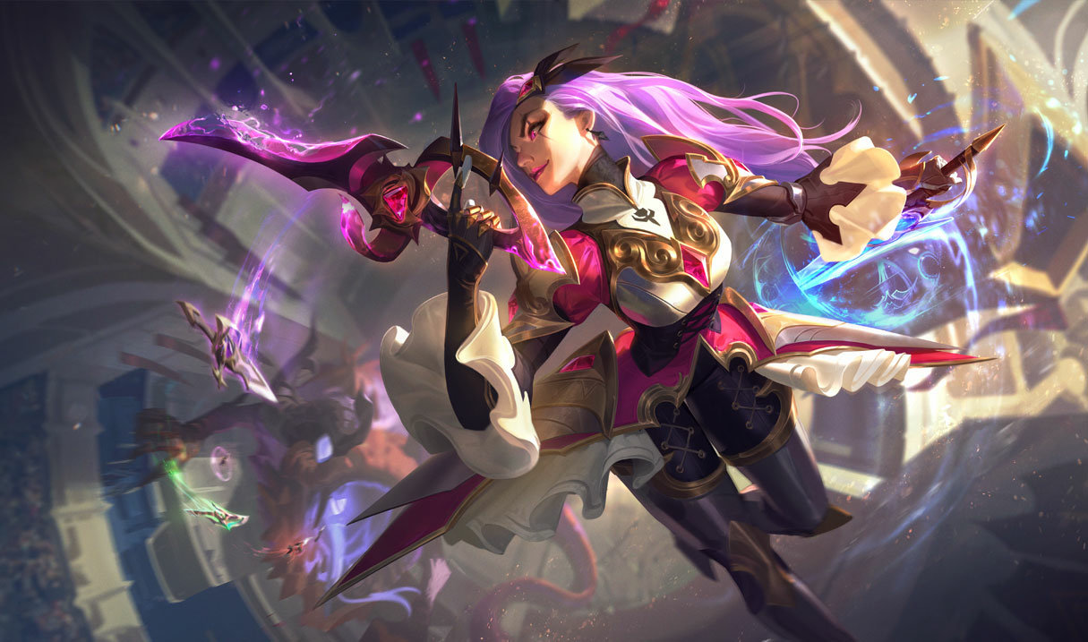 Battle Queen Katarina splash art