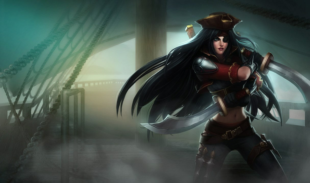 Bilgewater Katarina splash art
