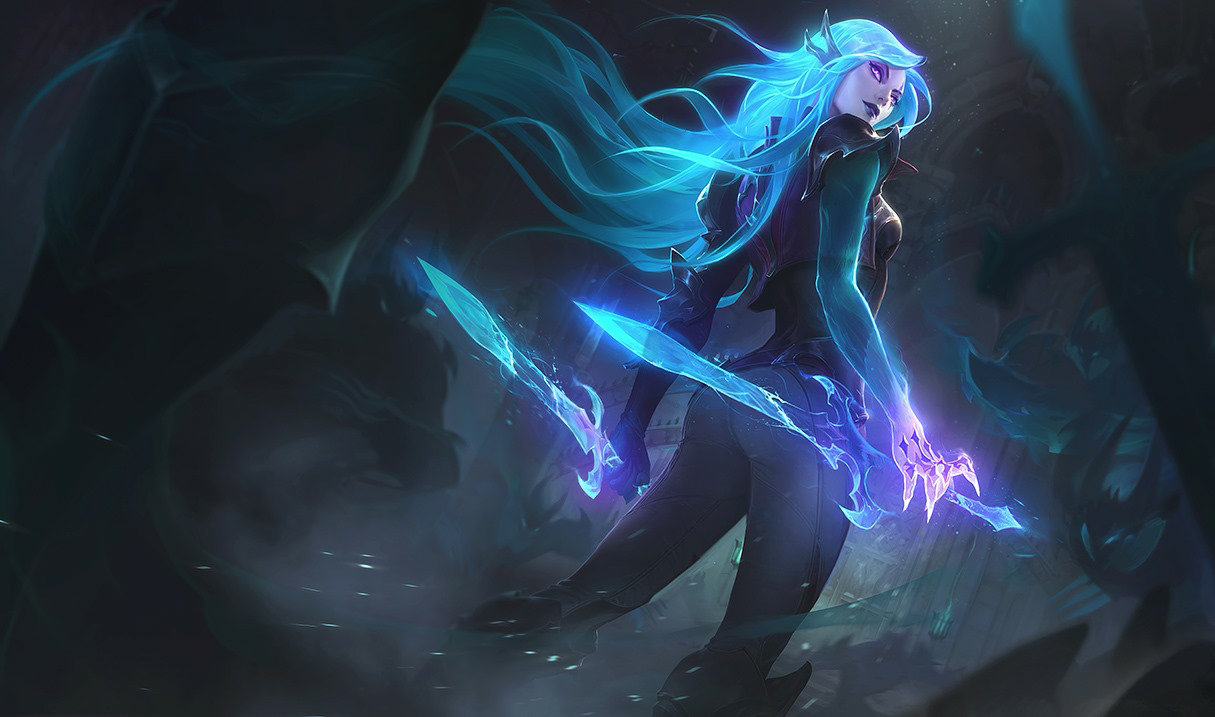 Death Sworn Katarina splash art