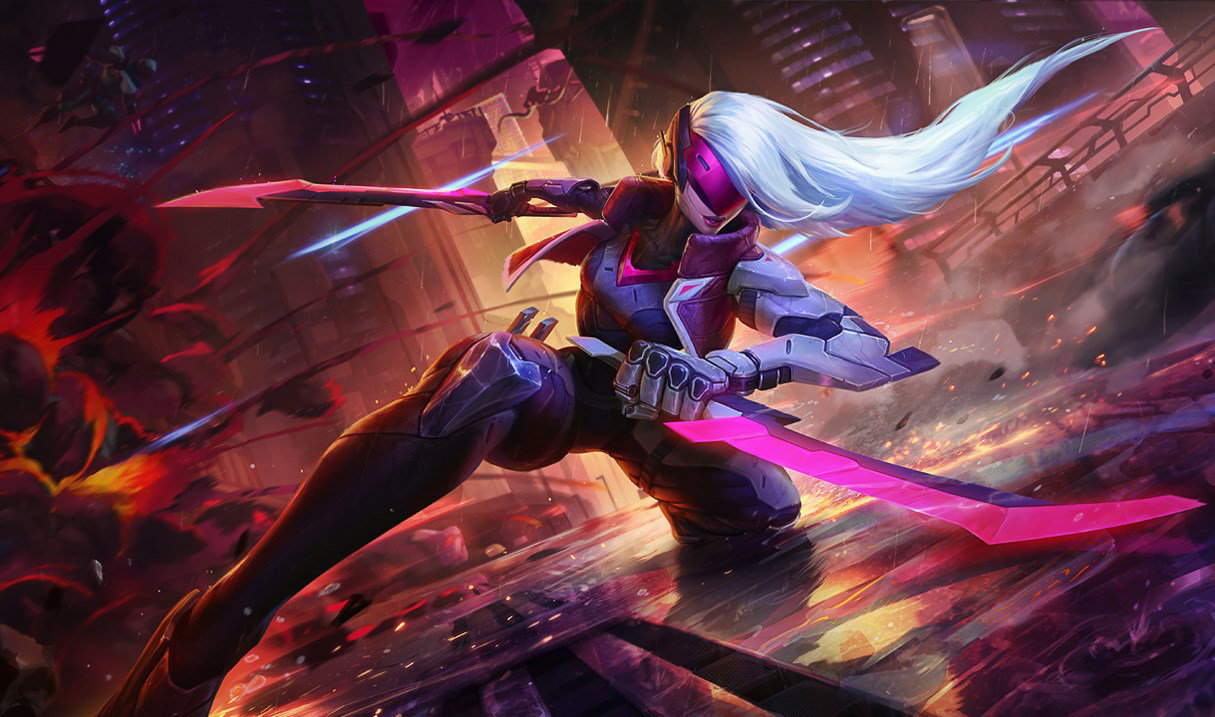 PROJECT: Katarina splash art