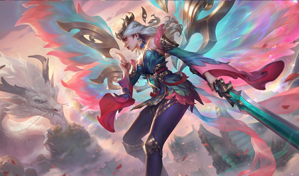 Immortal Journey Kayle splash art