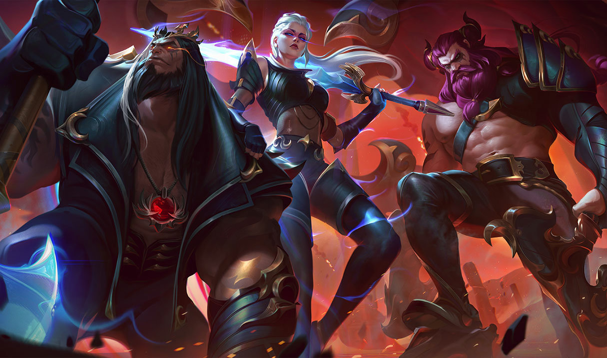 Pentakill III: Lost Chapter Kayle splash art