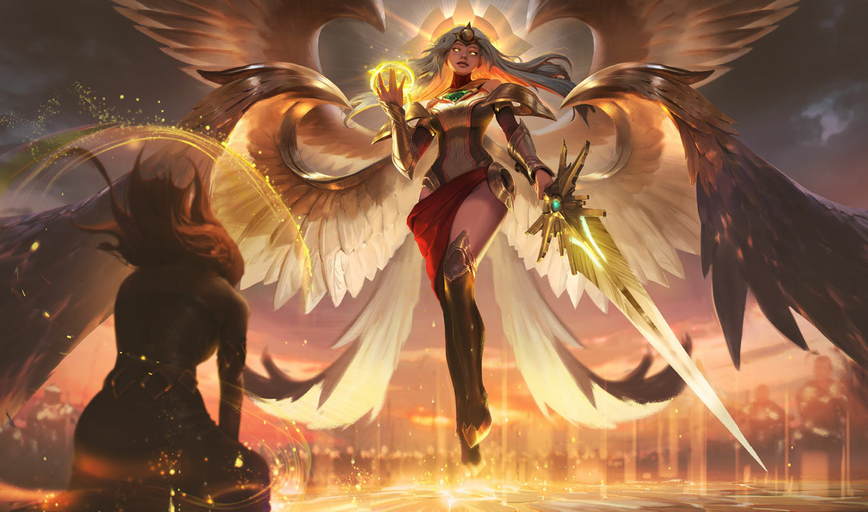 Transcended Kayle splash art