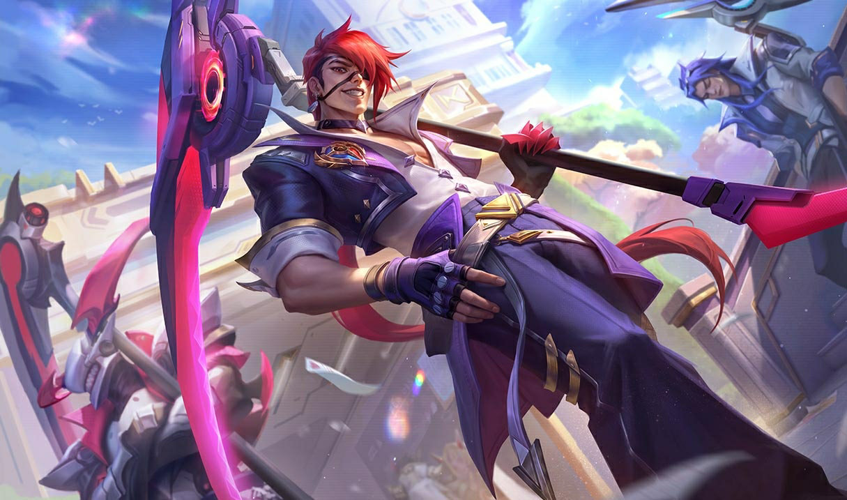 Battle Academia Kayn splash art