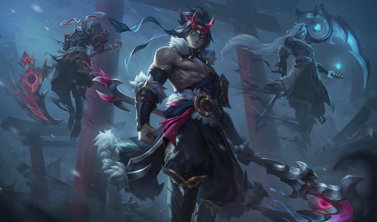 Snow Moon Kayn splash art