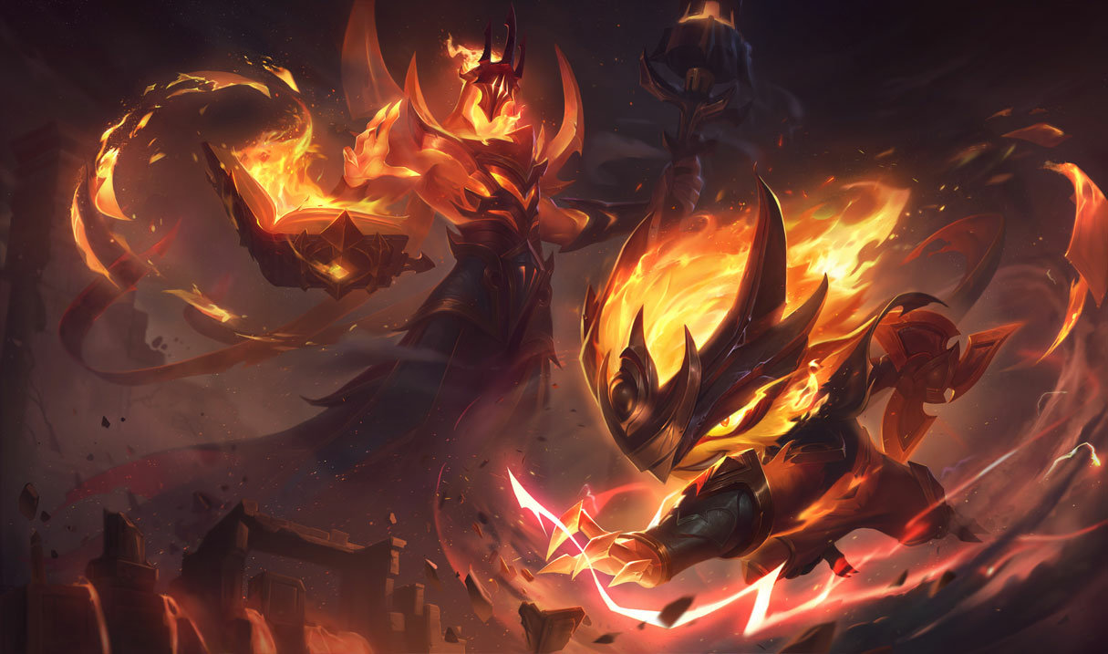 Infernal Kennen splash art