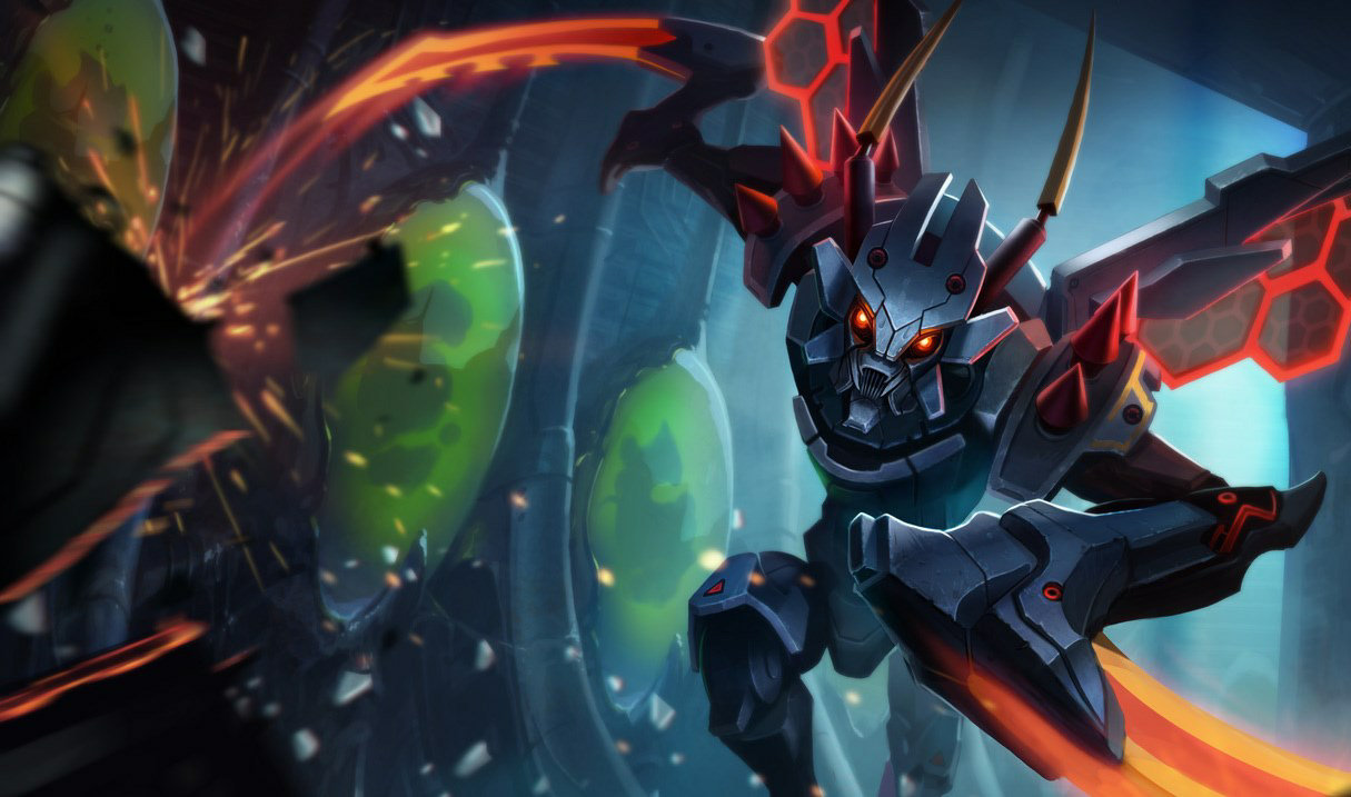 Mecha Kha’Zix splash art
