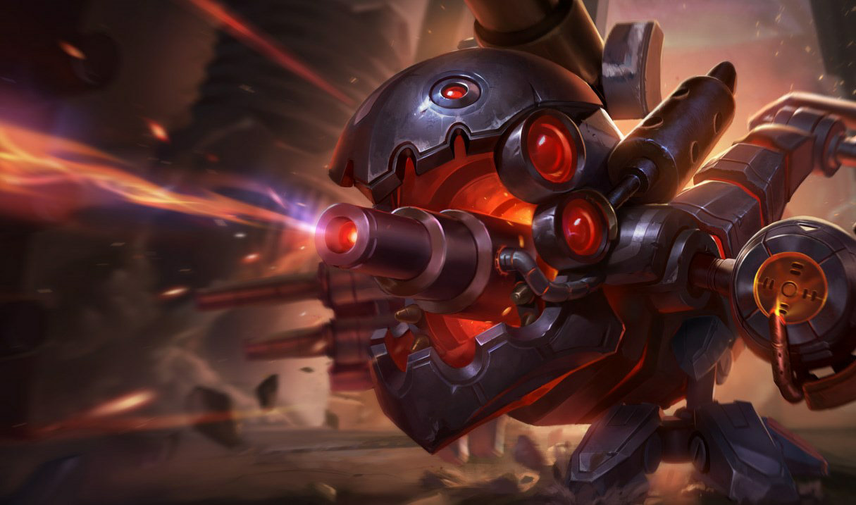 Battlecast Kog’Maw splash art