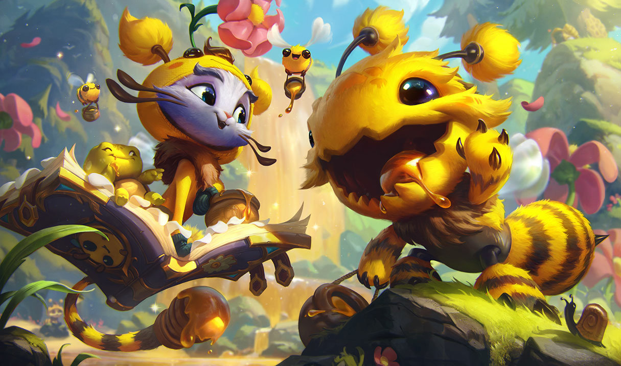 Bee’Maw splash art
