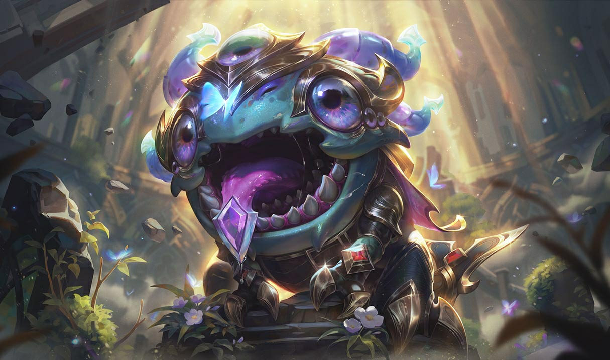 Victorious Kog’Maw splash art