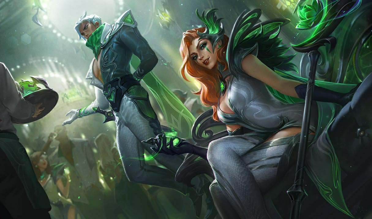 Debonair LeBlanc splash art