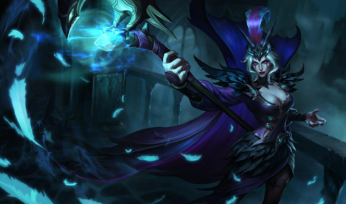 Ravenborn LeBlanc splash art