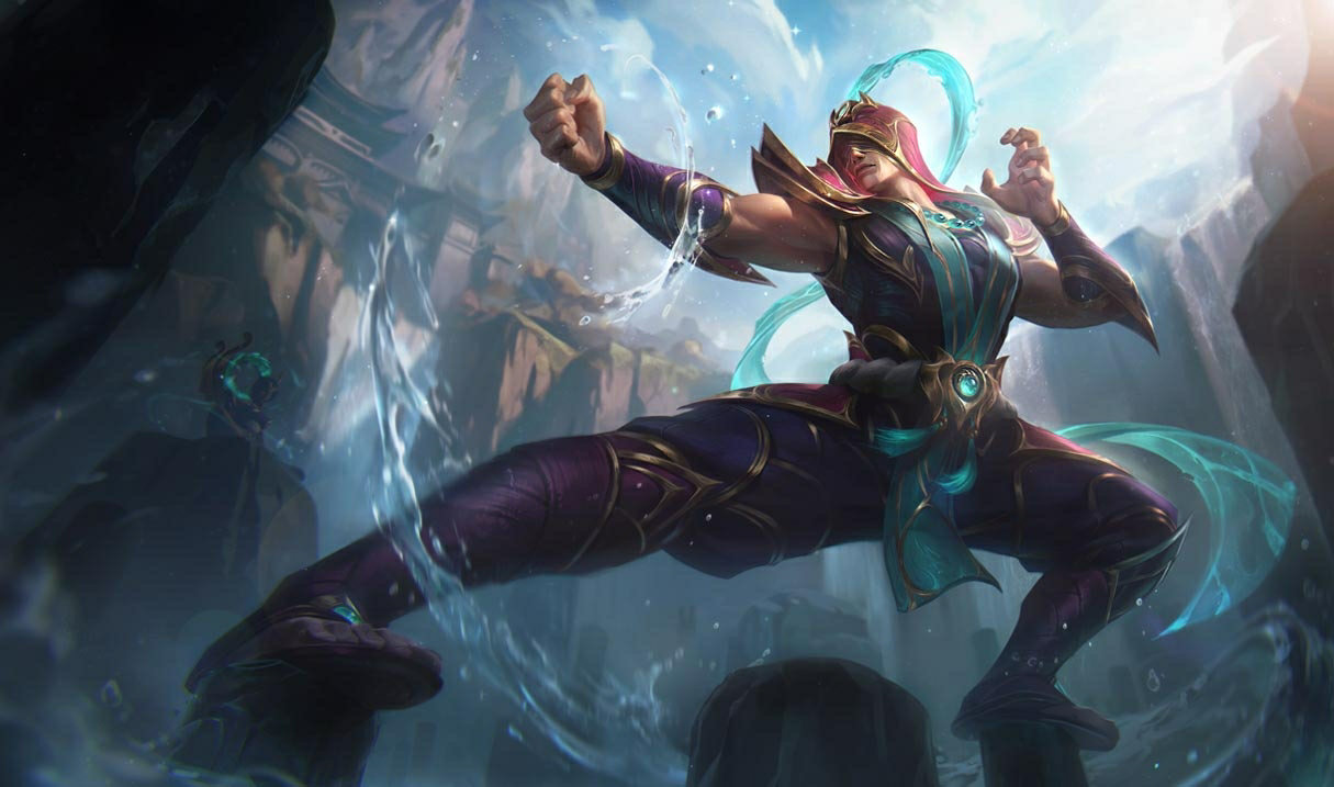 Acolyte Lee Sin splash art