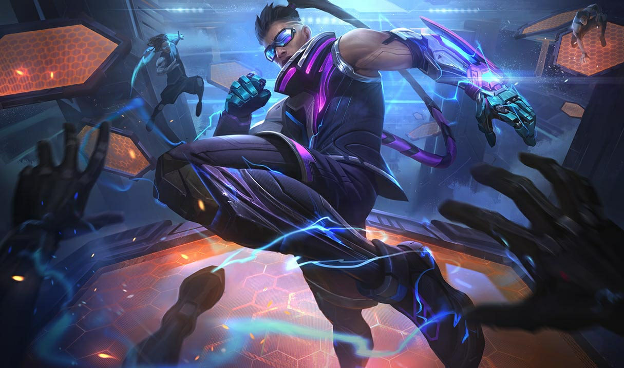 Zenith Games Lee Sin splash art