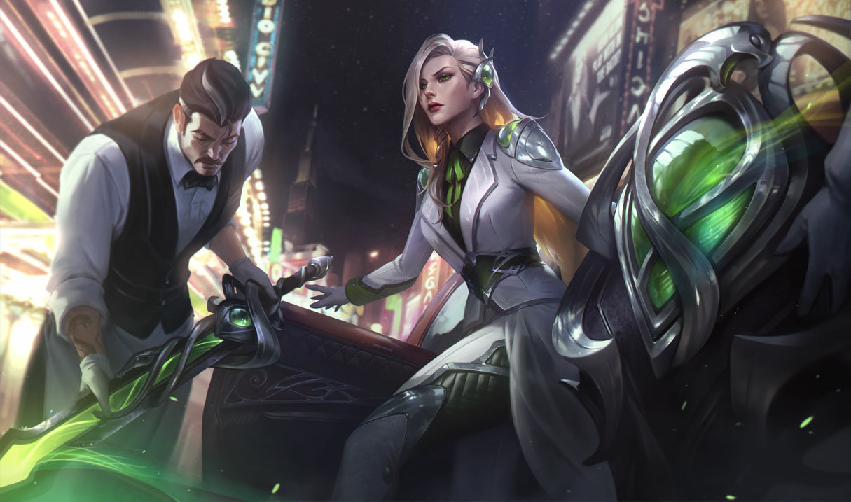 Debonair Leona splash art