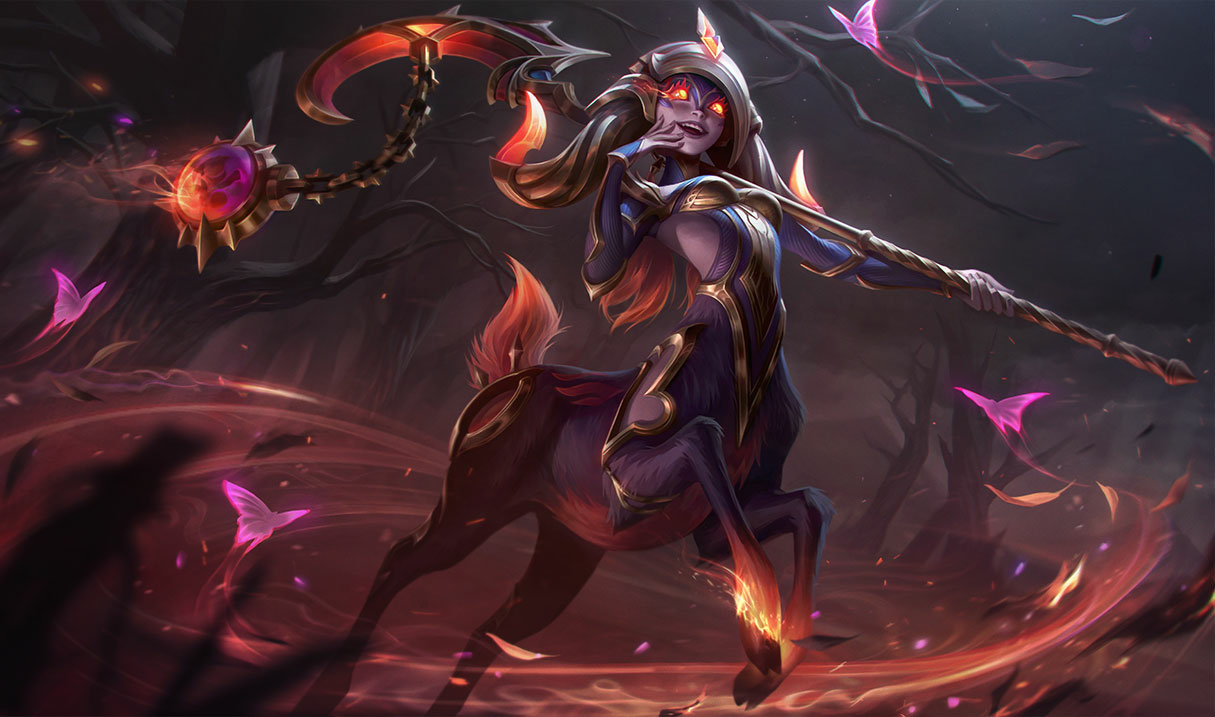 Nightbringer Lillia splash art
