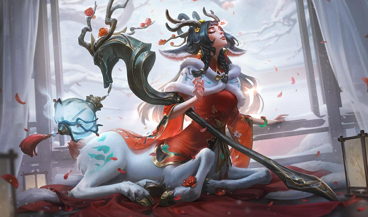 Petals of Spring Lillia splash art