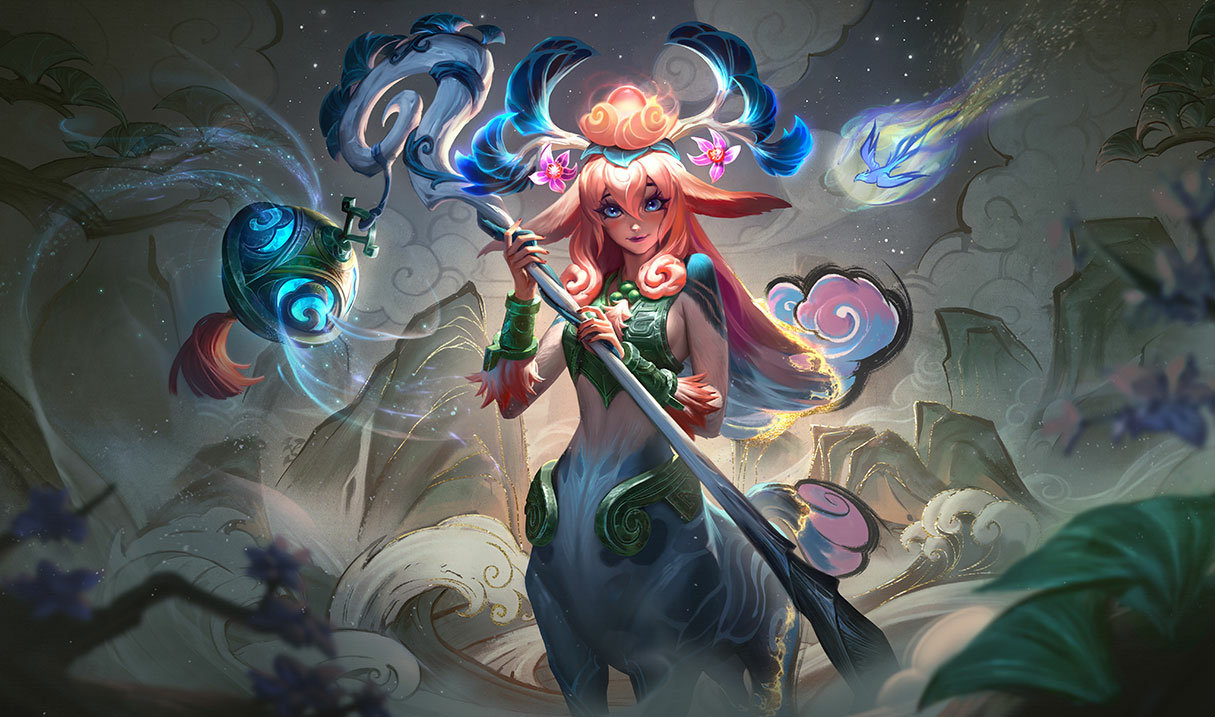 Shan Hai Scrolls Lillia splash art