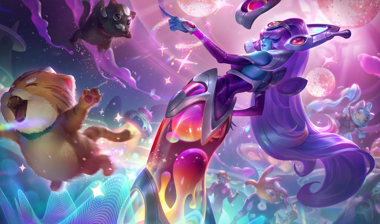 Space Groove Lissandra splash art