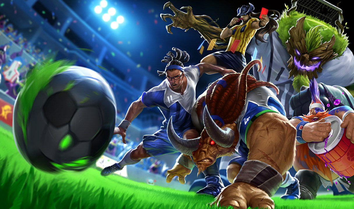 Striker Lucian splash art