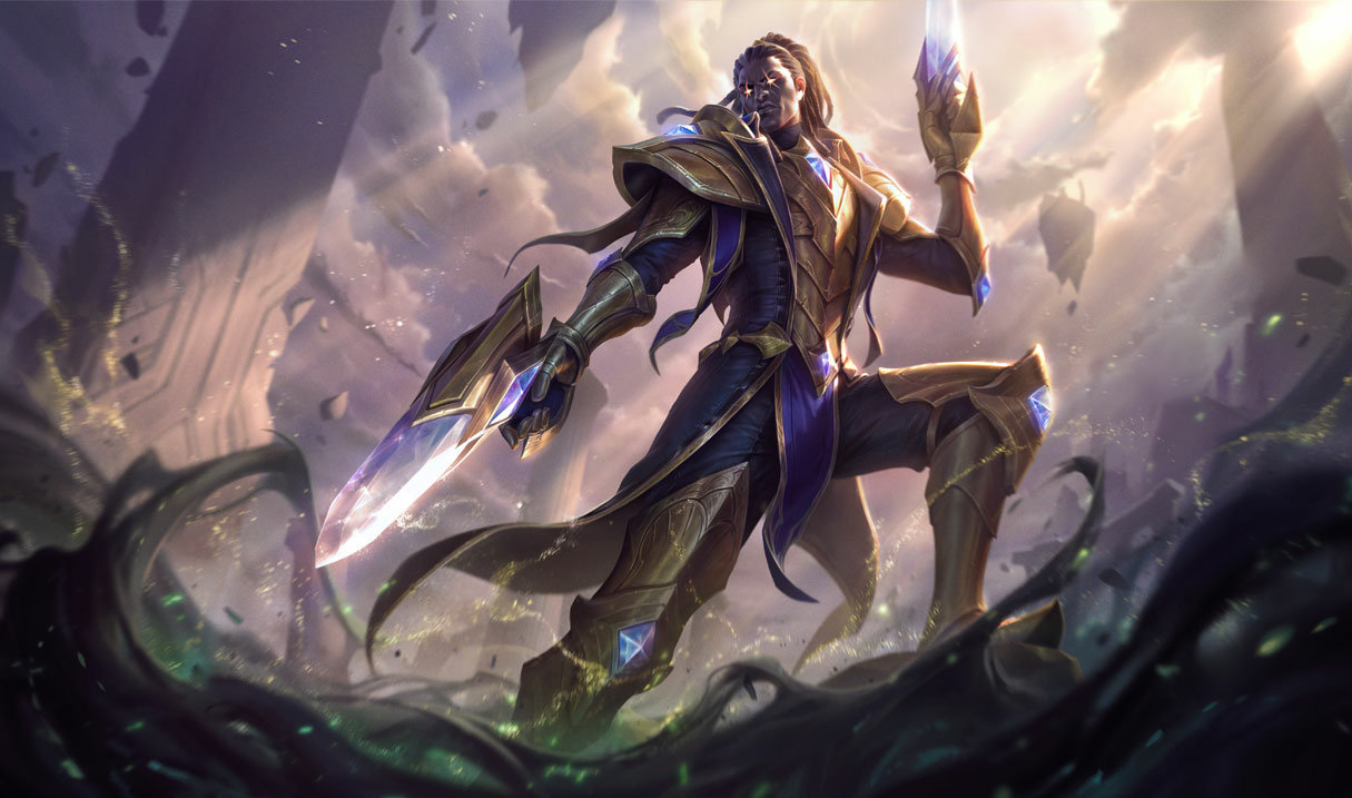 Victorious Lucian splash art