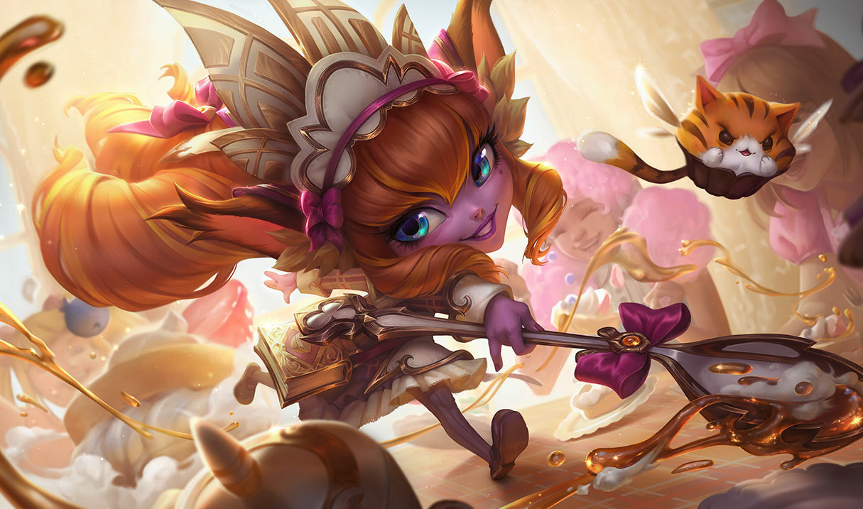 Cafe Cuties Lulu splash art
