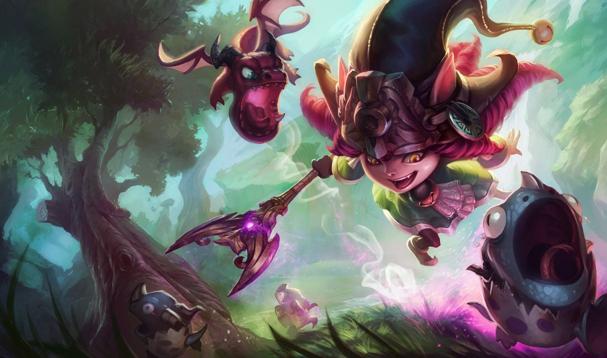 Dragon Trainer Lulu splash art