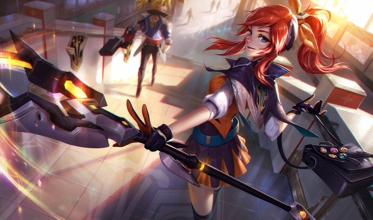 Battle Academia Lux splash art