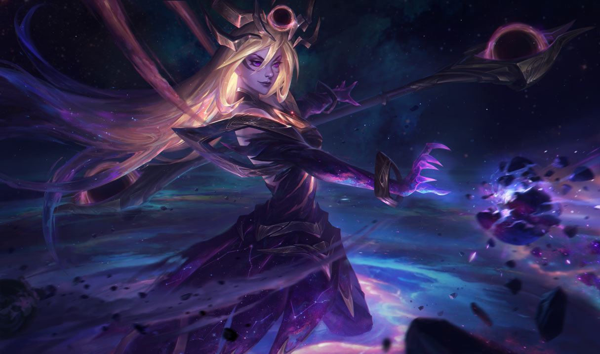 Dark Cosmic Lux splash art