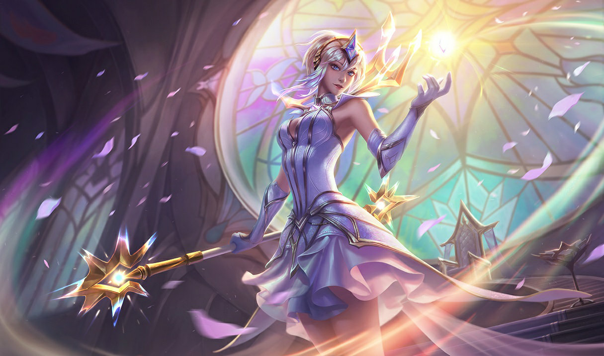Elementalist Lux splash art