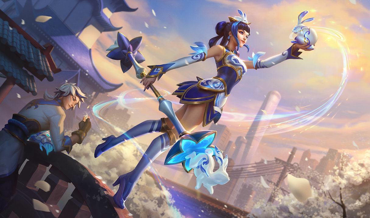 Porcelain Lux splash art