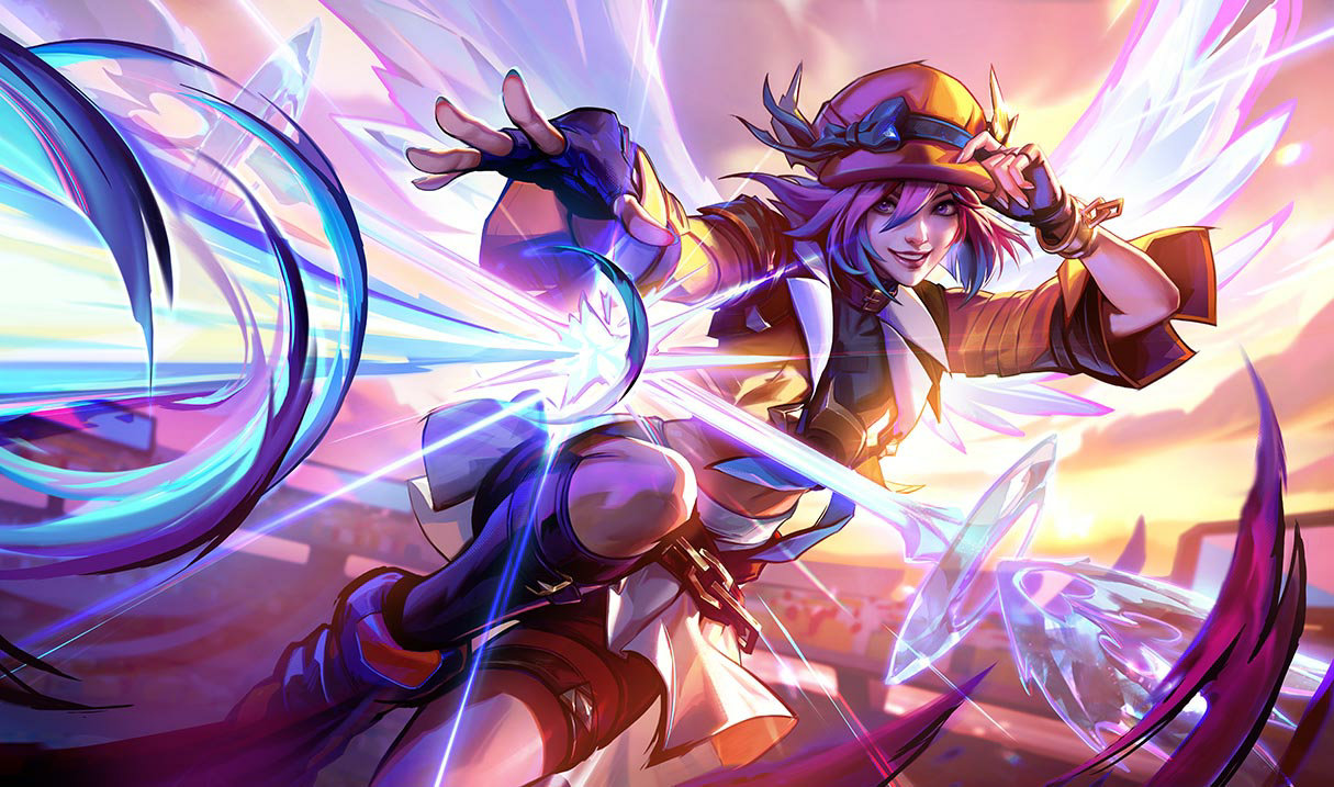Soul Fighter Lux splash art