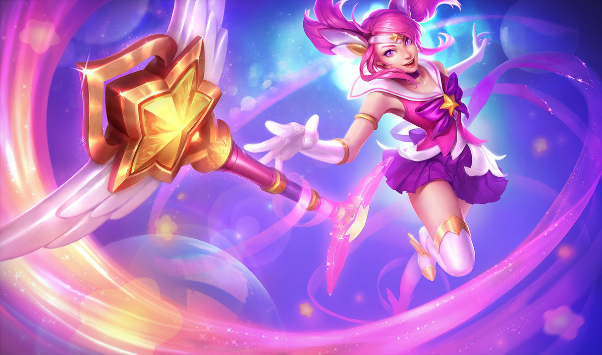 Star Guardian Lux splash art