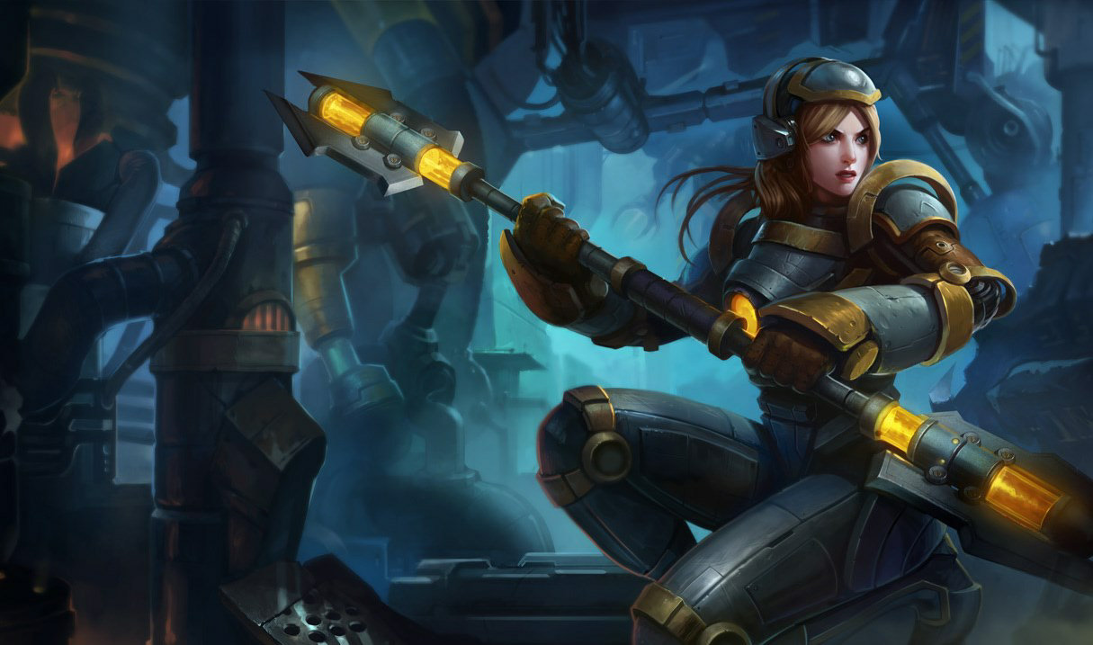 Steel Legion Lux splash art