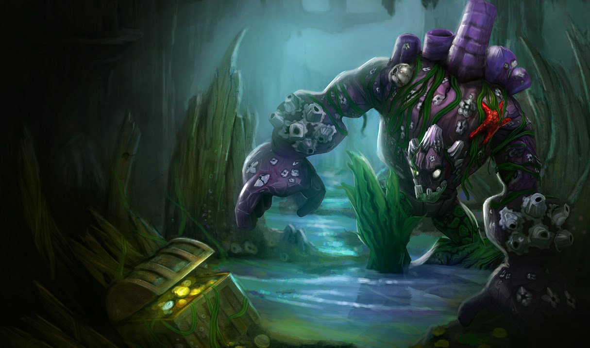 Coral Reef Malphite splash art