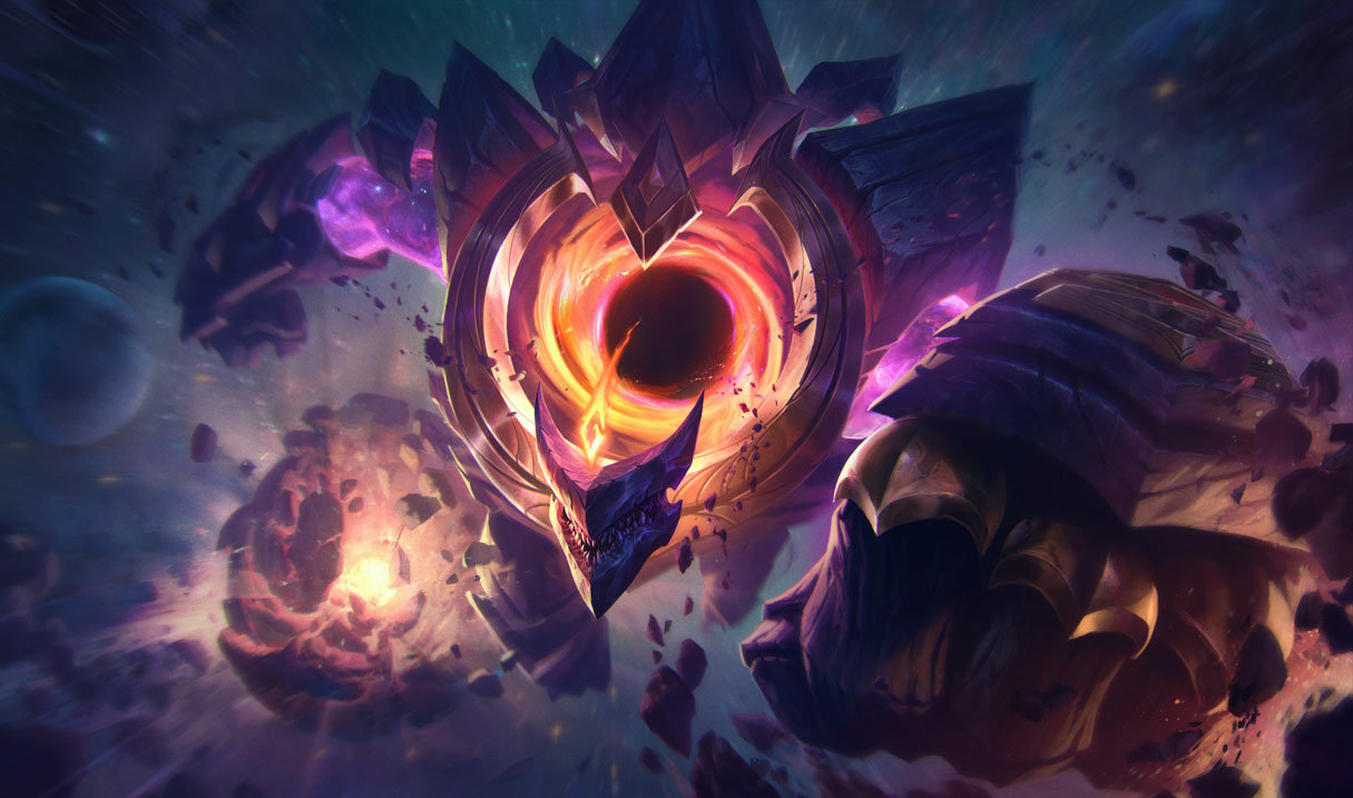 Dark Star Malphite splash art