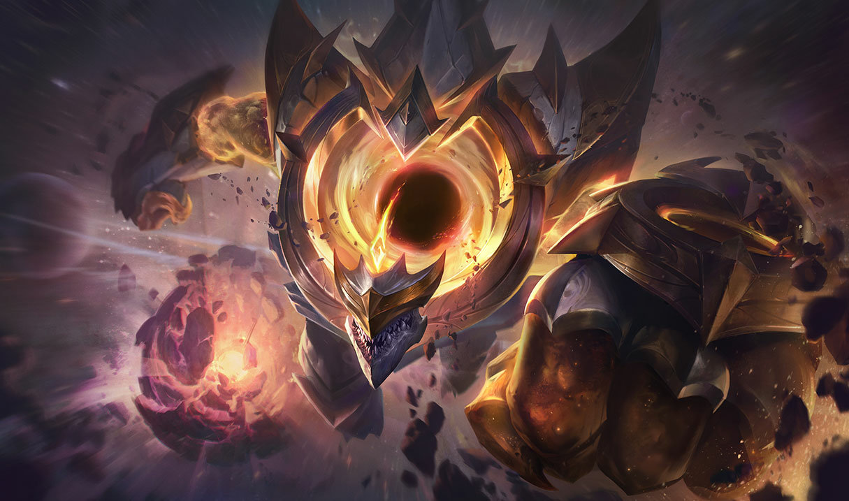 Prestige Dark Star Malphite splash art