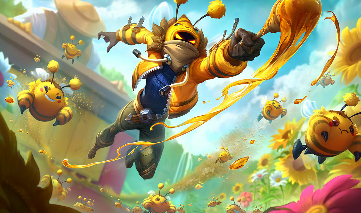 Beezahar splash art