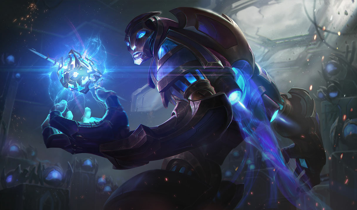 Hextech Malzahar splash art