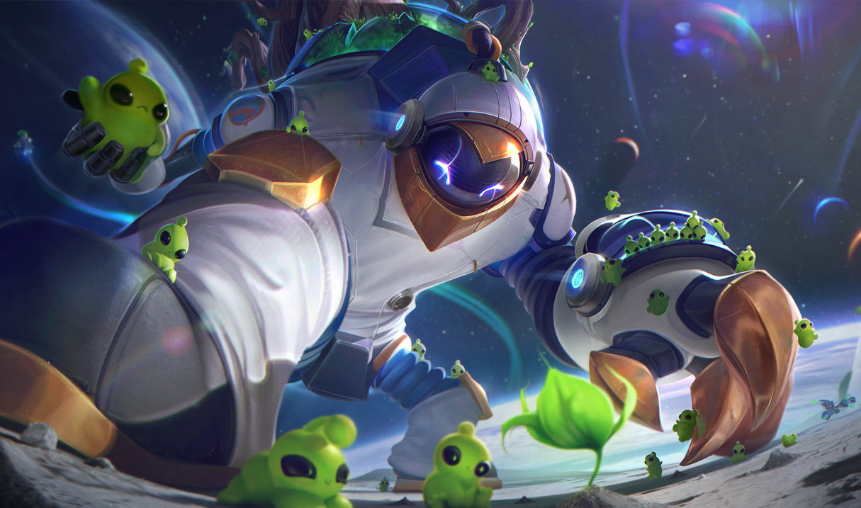 Astronaut Maokai splash art